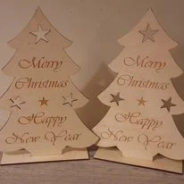 Kerstboom met houder