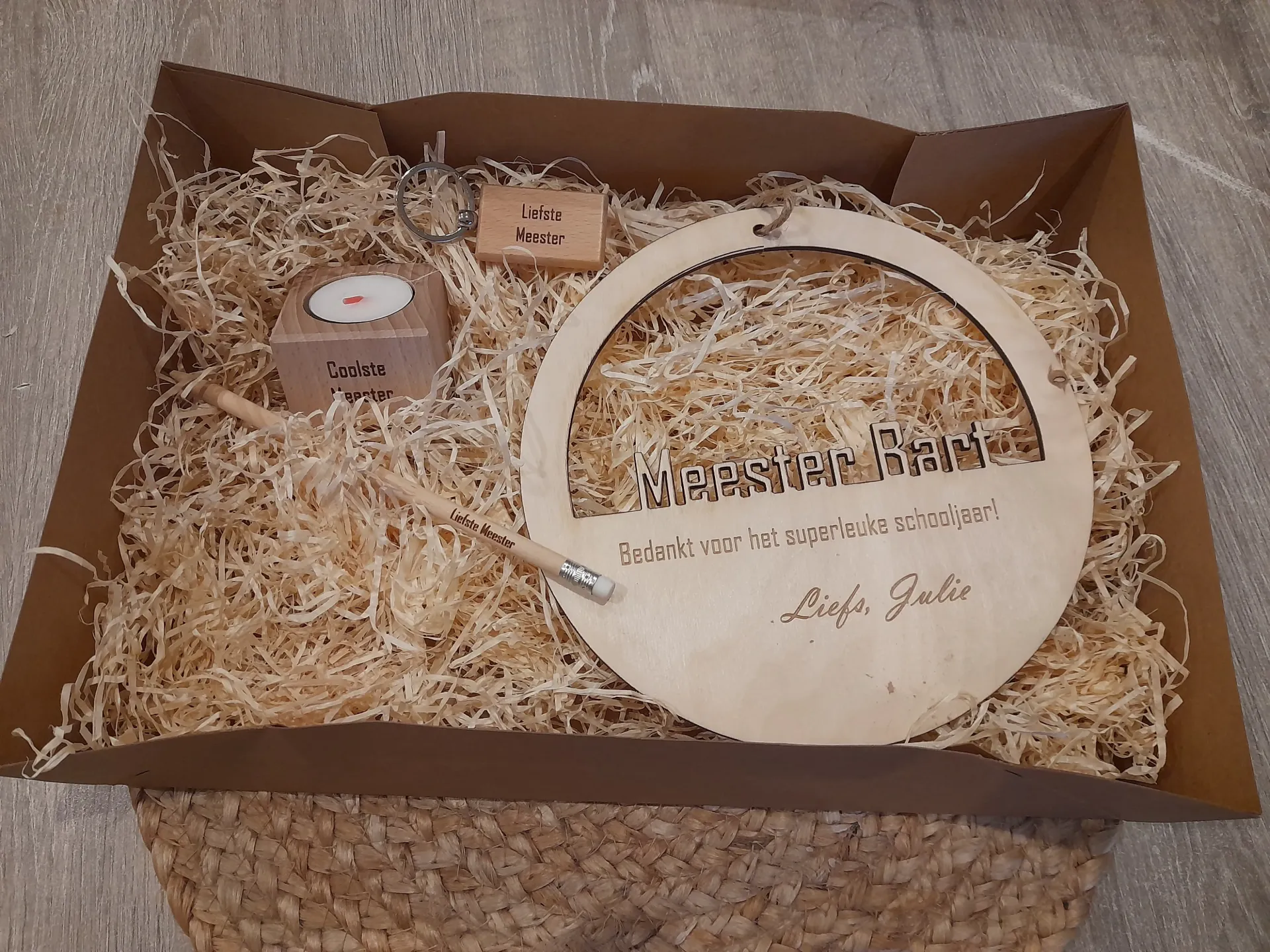 Cadeaubox Juf / Meester